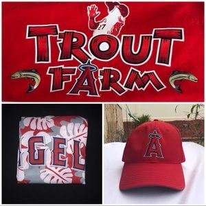 Angels Hat/ XL shirt/ XL jersey Bundle!!!